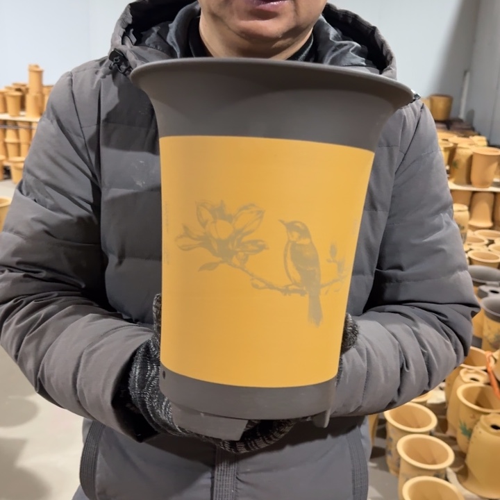 紫砂花盆破损补发