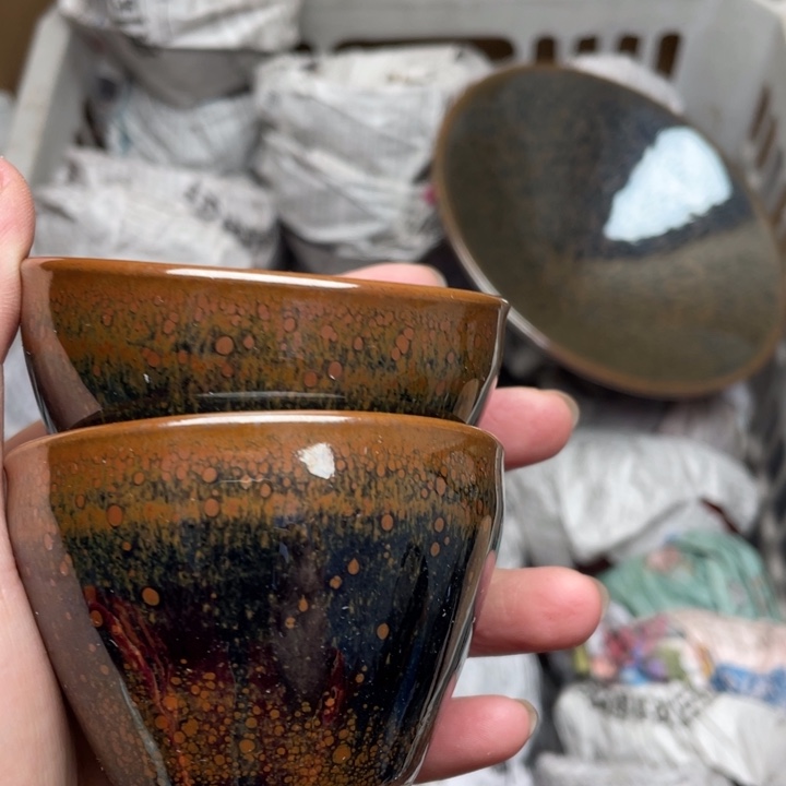 茶盏建窑建盏主人杯