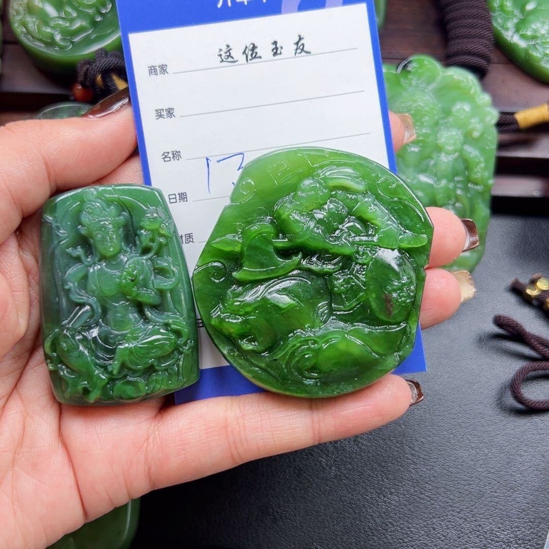 未镶嵌和田玉挂件小*雪