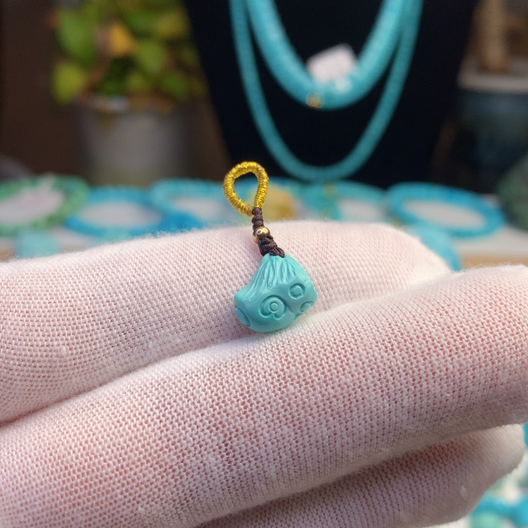 绿松石珠宝奇石未镶嵌E*a