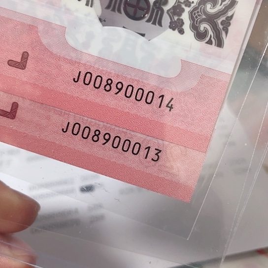 塑料2025年蛇年纪念钞靓号