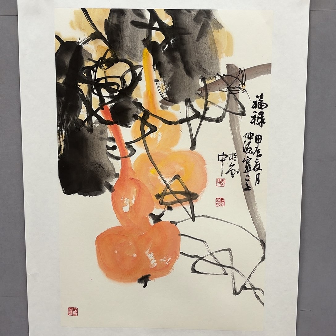 国画亲笔手绘原创