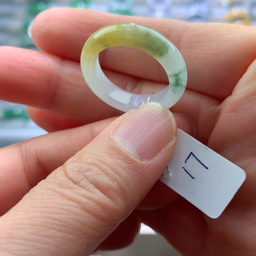 翡翠戒指未镶嵌17号