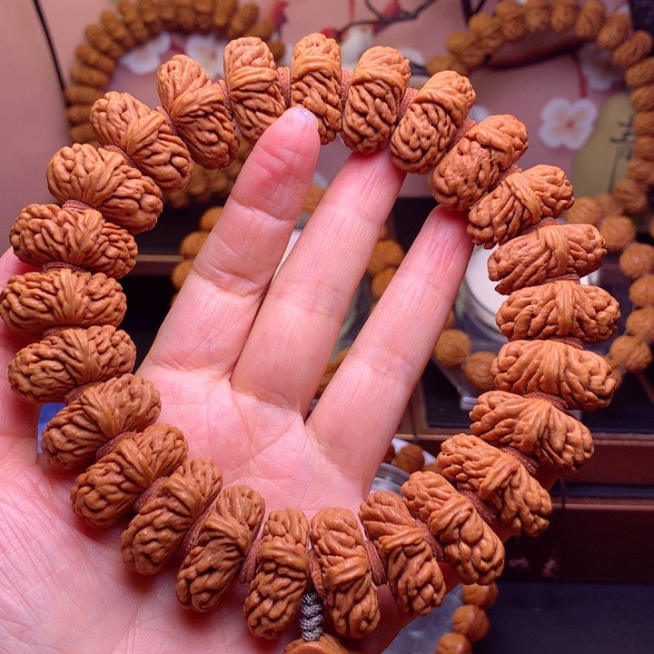 桃核手串龙纹桃核1