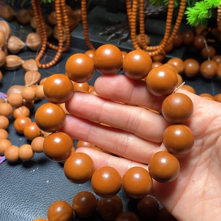 橄榄核手串1.8尺寸光珠