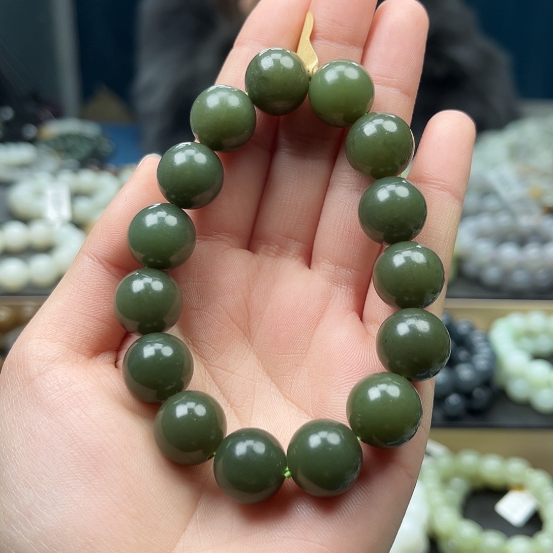 和田玉手链未镶嵌