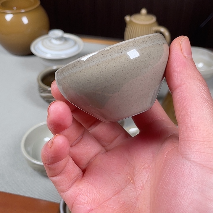 茶盏邹光辉龙窑柴烧