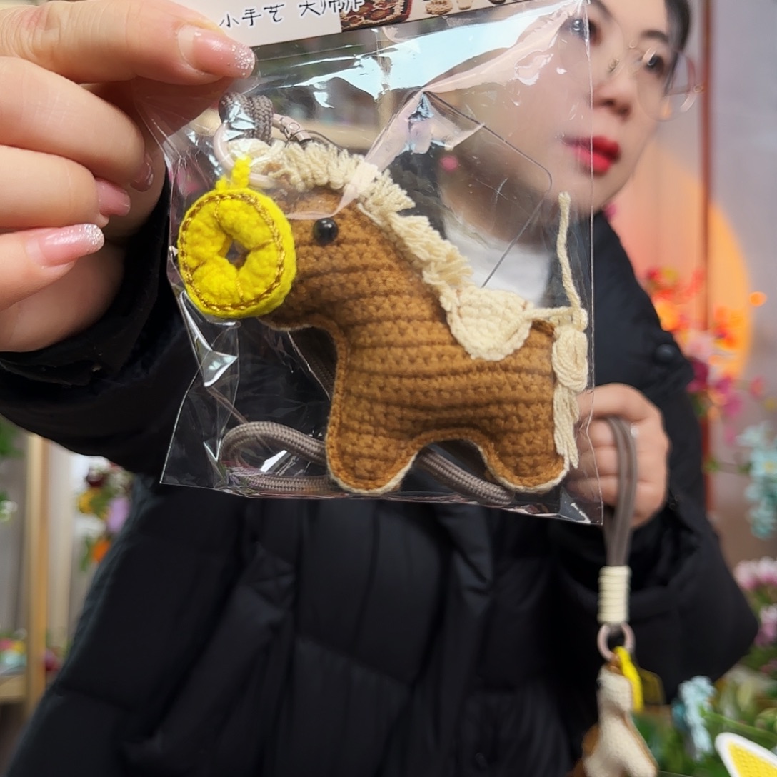 手工钩织设计挂件