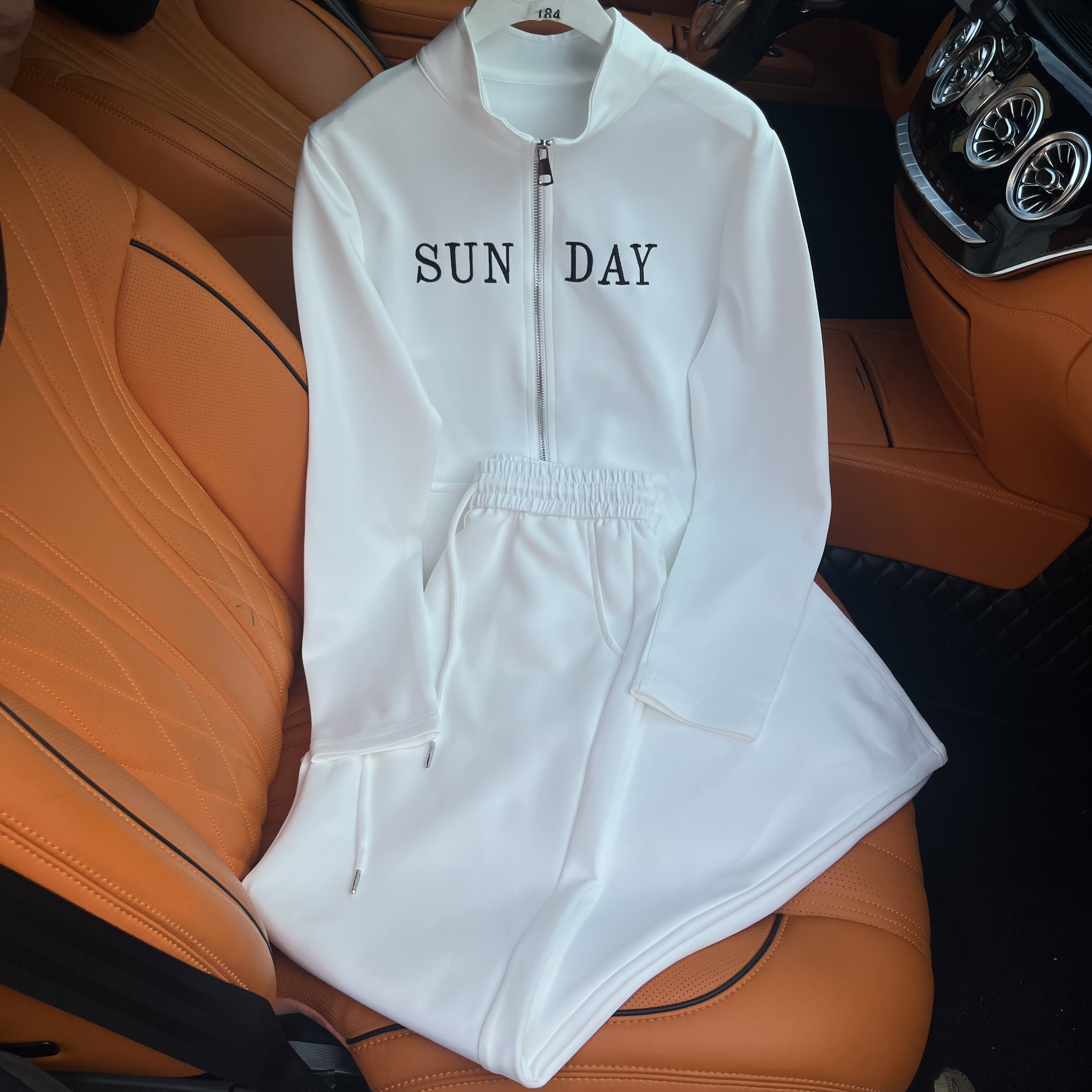 813#深圳南油原创百搭印花薄款休闲长袖春夏户外套装