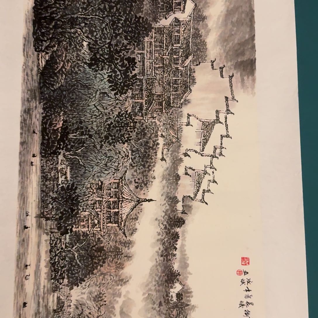 国画黎老师作品画作