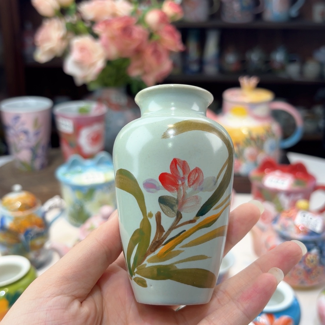 景德镇手绘高温釉下彩陶瓷茶具