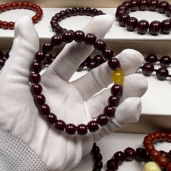 核桃手串/手链风****贝猴头雕刻