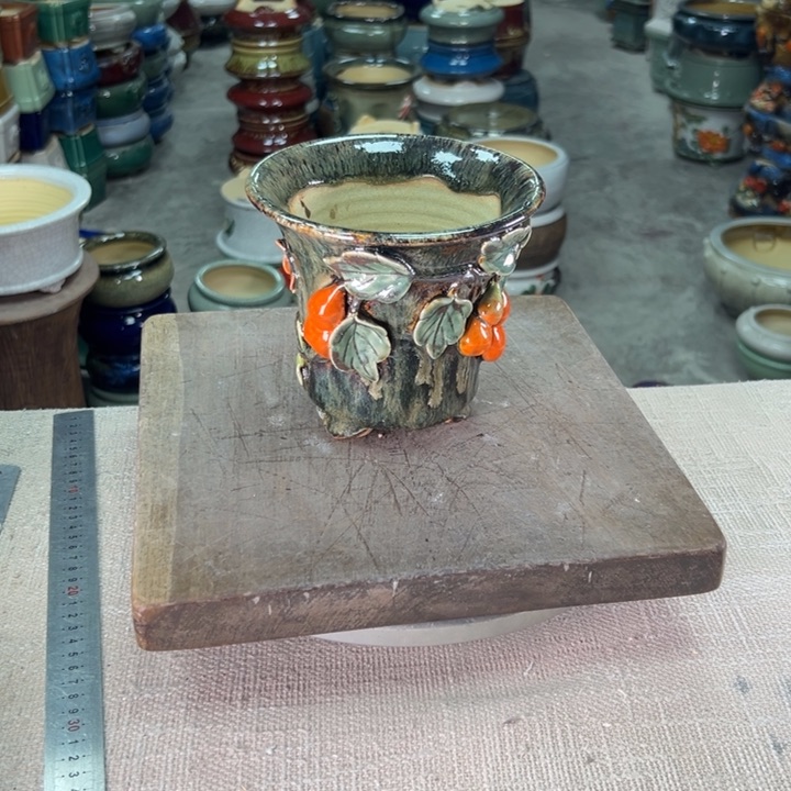 泳坤堂石湾盆陶瓷