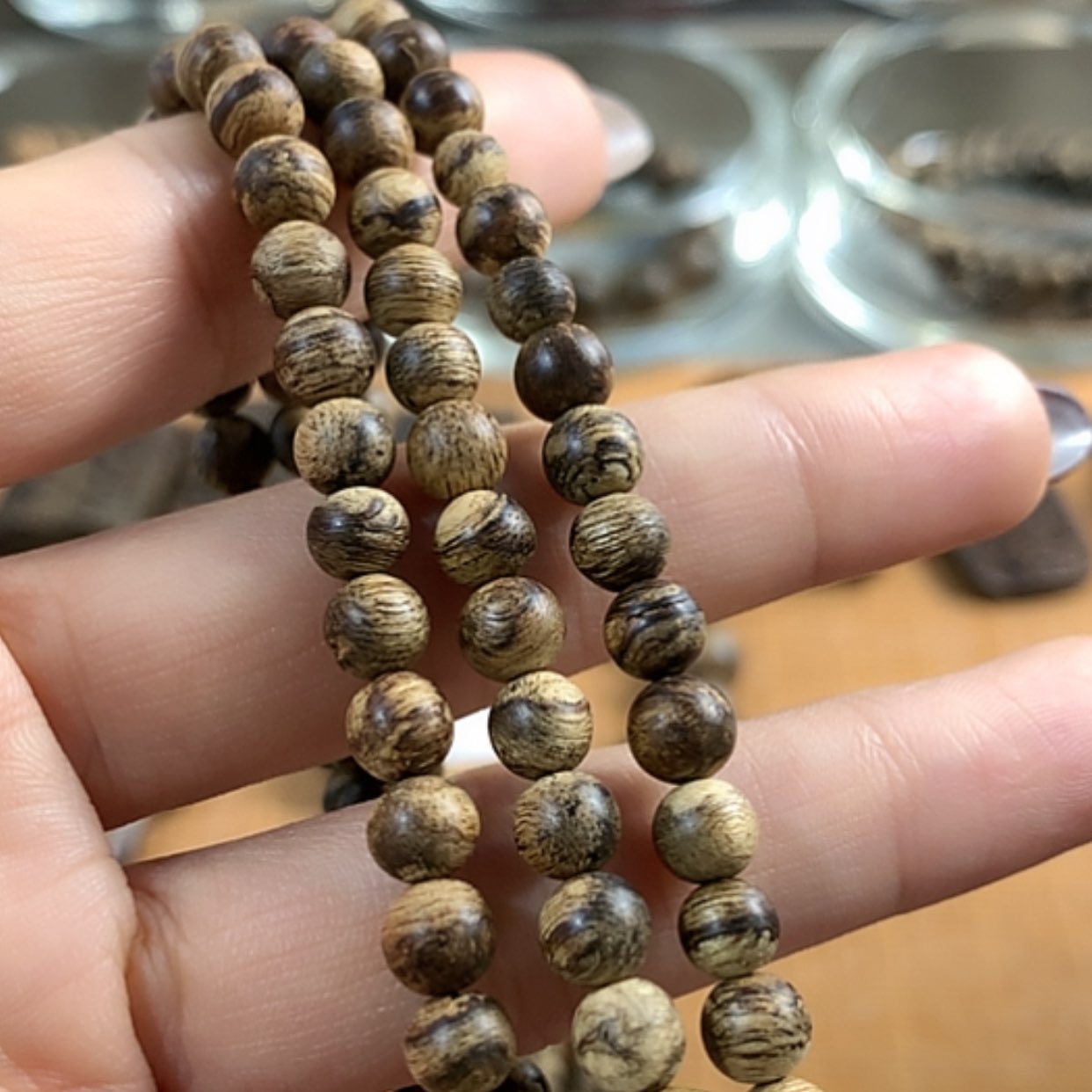 【闪购商品】沉香手串好*来达拉干沉香0.6，10.78克