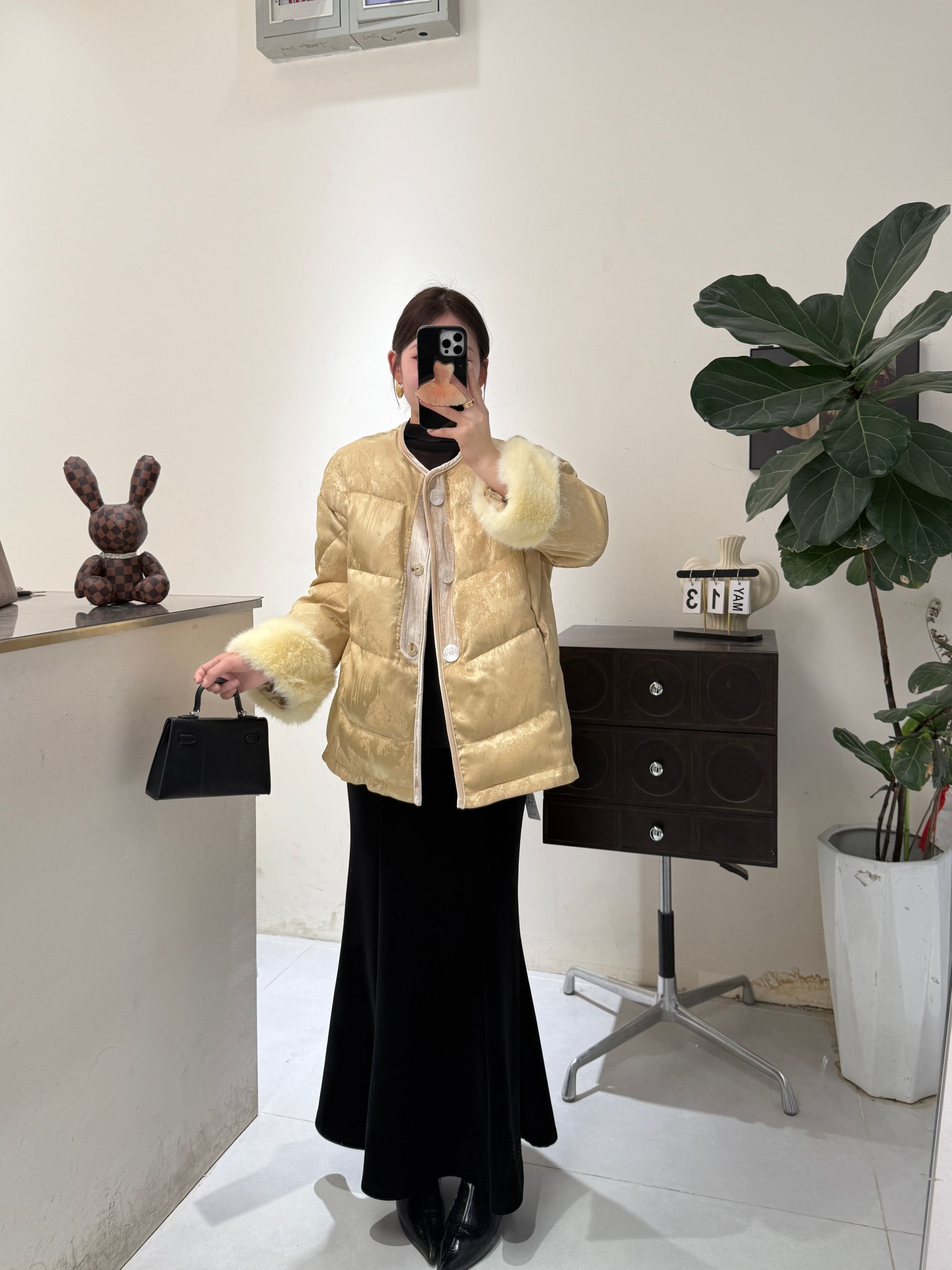 {定制}新中式复古国风高级洋气棉服网红保暖小众时尚百搭轻奢休闲