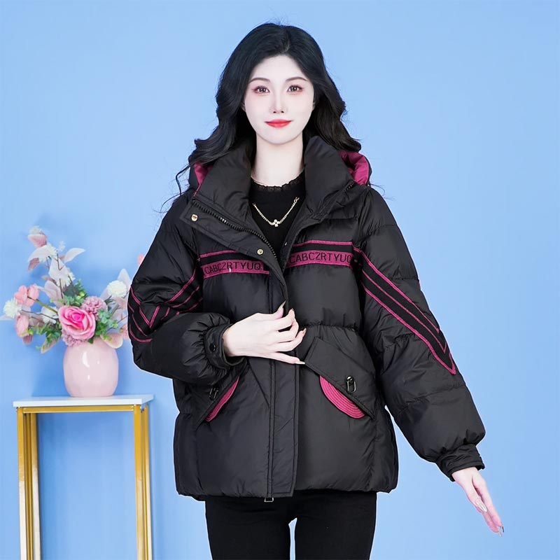 韩版时尚高级感棉服女2025年秋冬季新款小个子洋气加厚保暖面包服