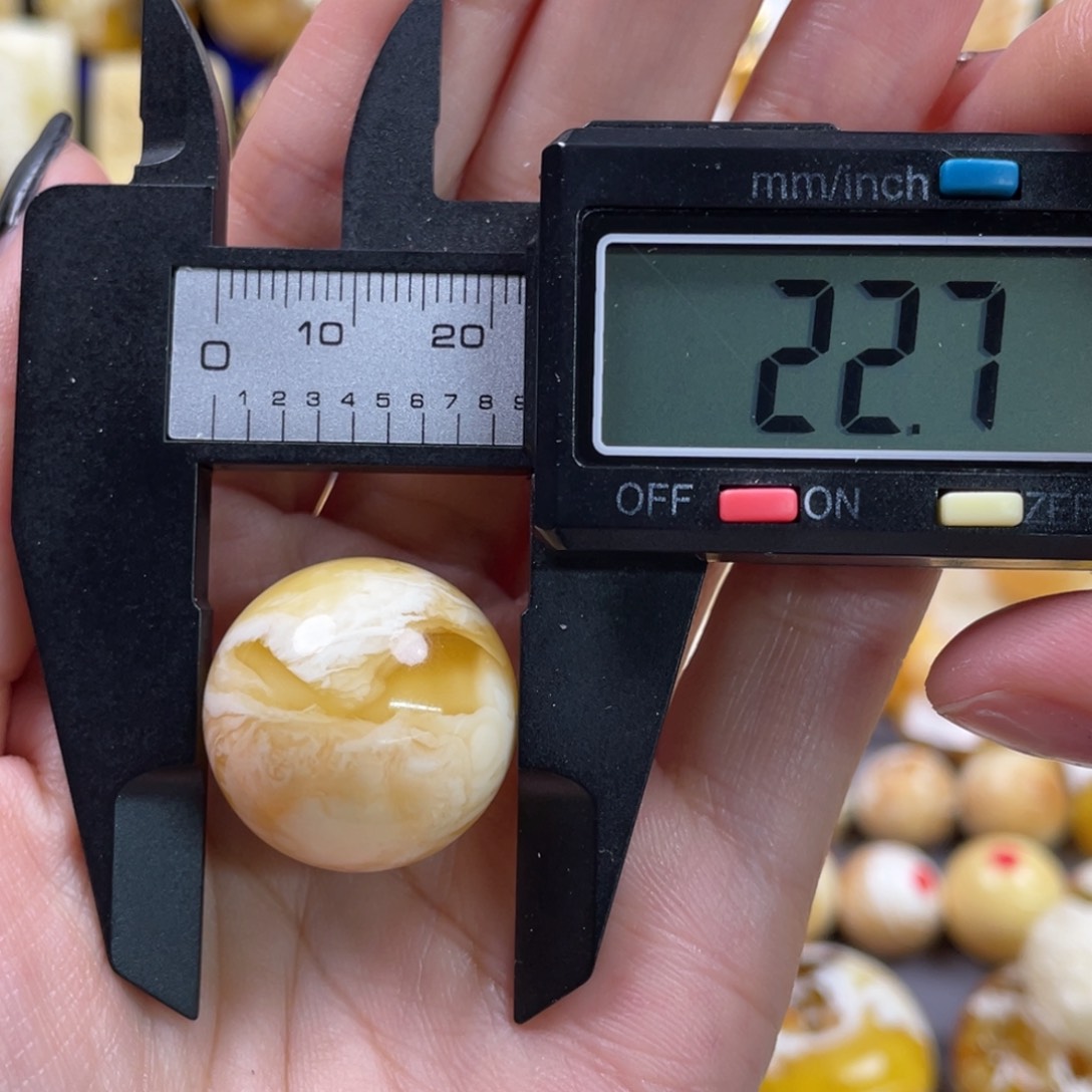 蜜蜡裸石未镶嵌琥珀蜜蜡