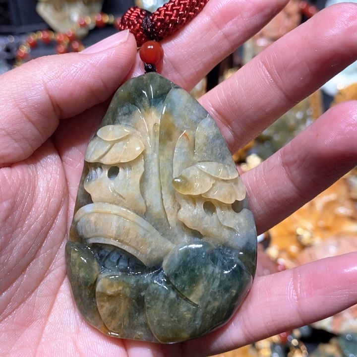 岫玉毛衣链未镶嵌
