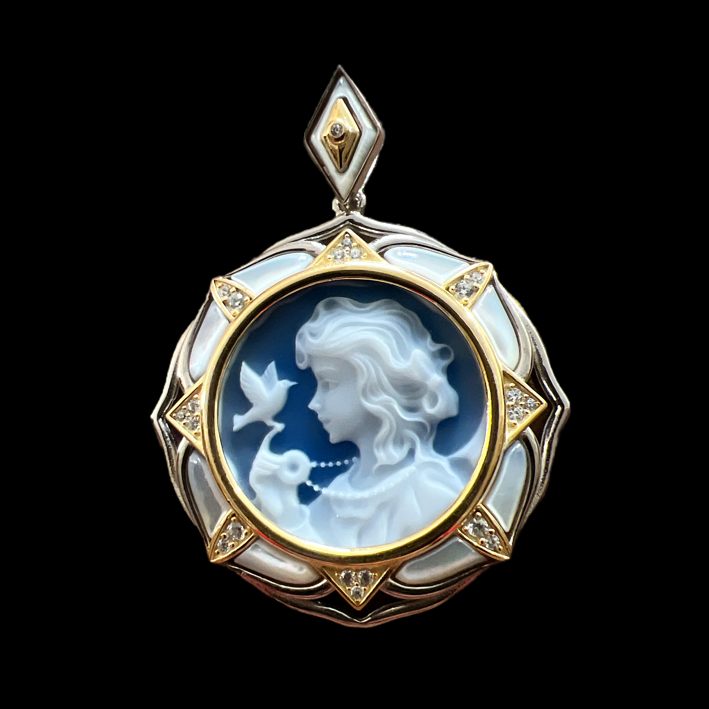 吊坠925银 V9778银吊坠