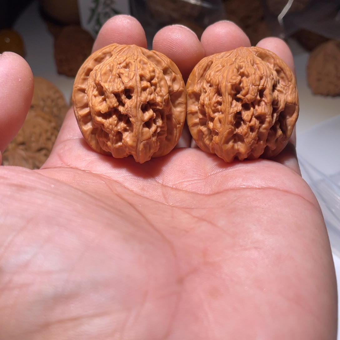 文玩核桃吊坠芭蕉扇