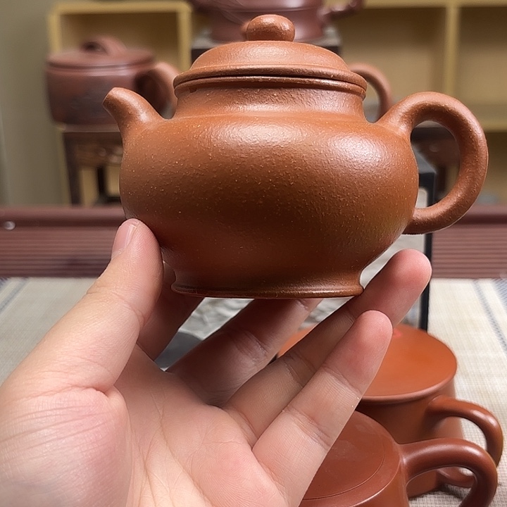 清****紫砂茶壶微瑕处理
