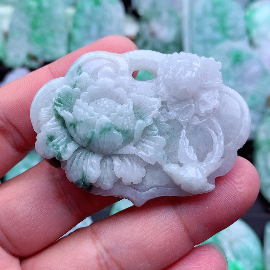 翡翠吊坠(不含链)未镶嵌