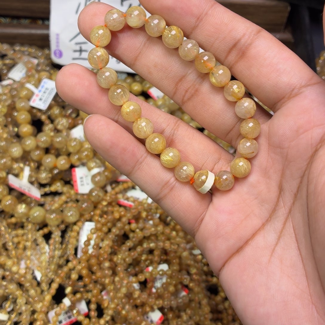 未镶嵌手链发晶卡8