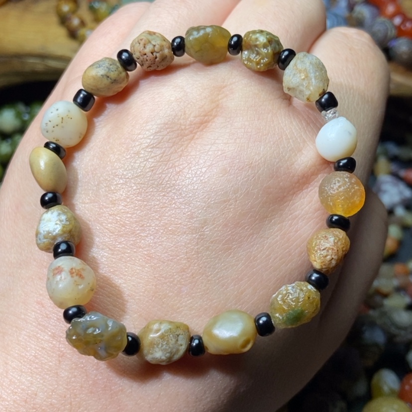 【闪购商品】合金手链玛瑙/玉髓