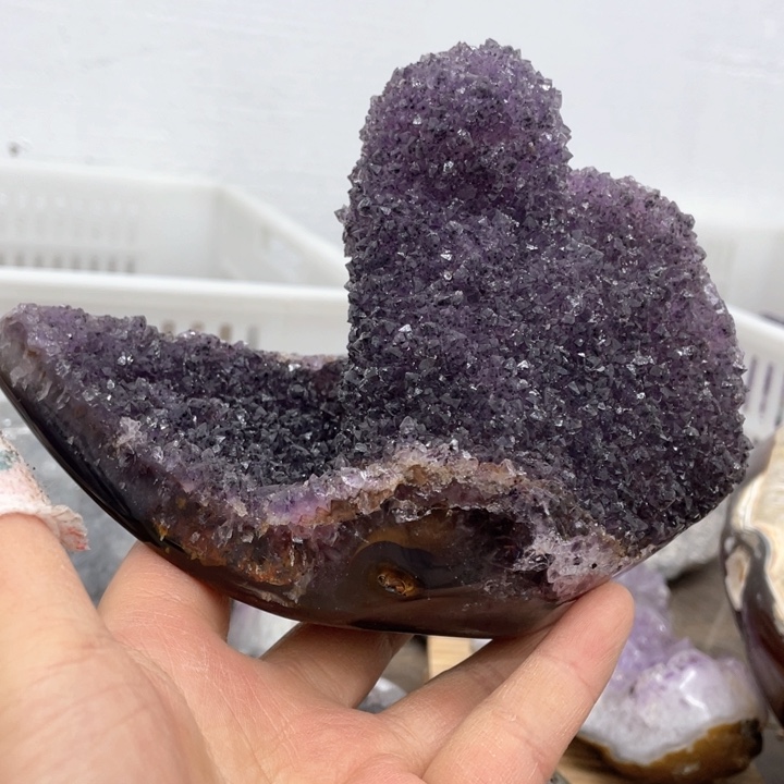 水晶摆件未镶嵌捡漏