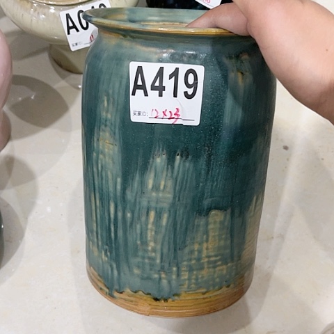 红陶景德镇陶瓷花盆手工