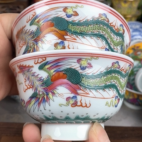 景德镇陶瓷藏式茶碗