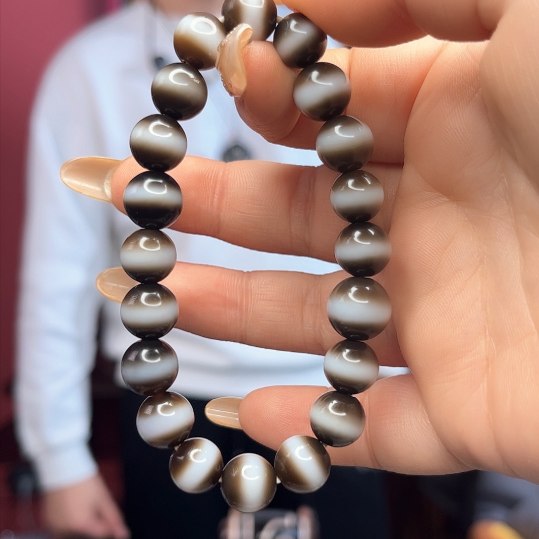 玛瑙/玉髓手串未镶嵌多样性发一