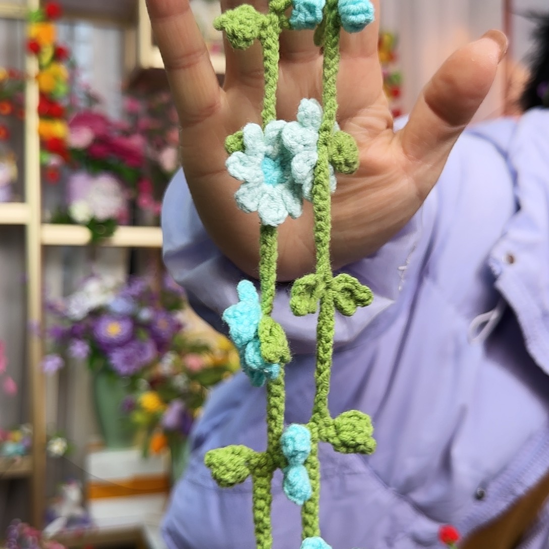 手工钩织设计发带