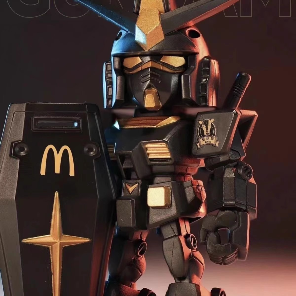 麦当当高达联名手办