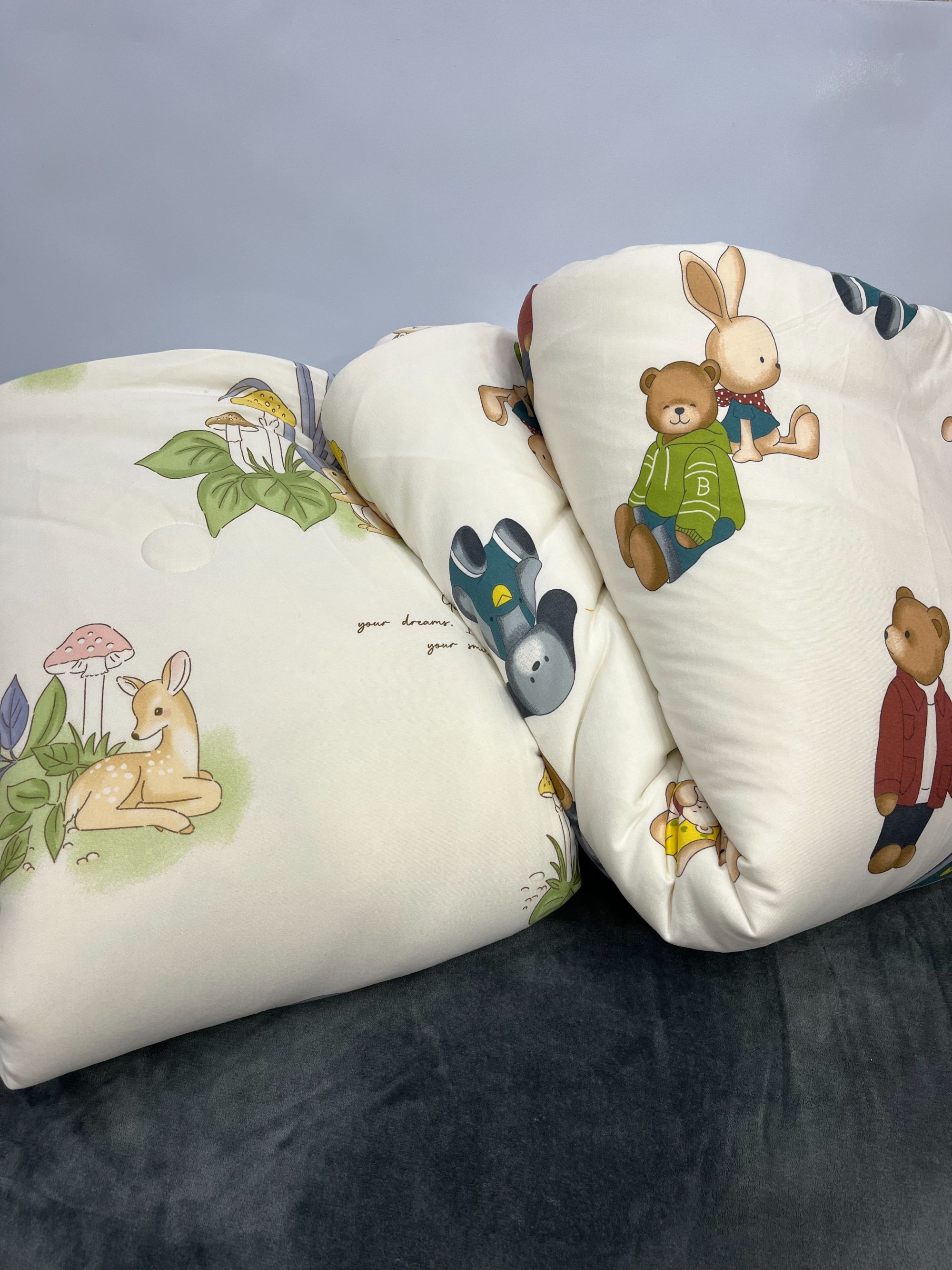 儿童卡通1.5米针织棉厚夏被150*200cm单人学生宿舍被子3.5-4斤