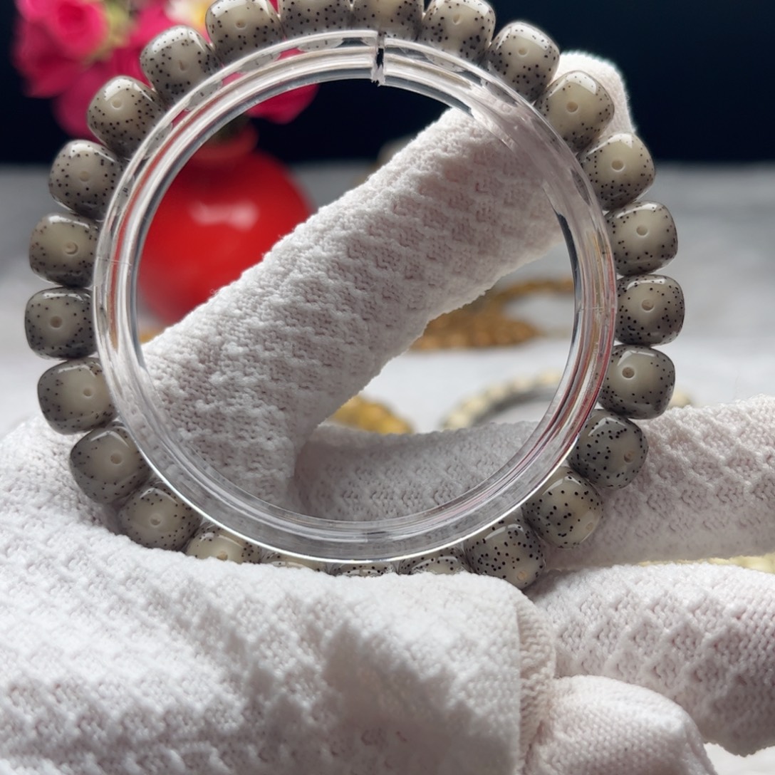 星月菩提吊坠卡9糯冰小细星