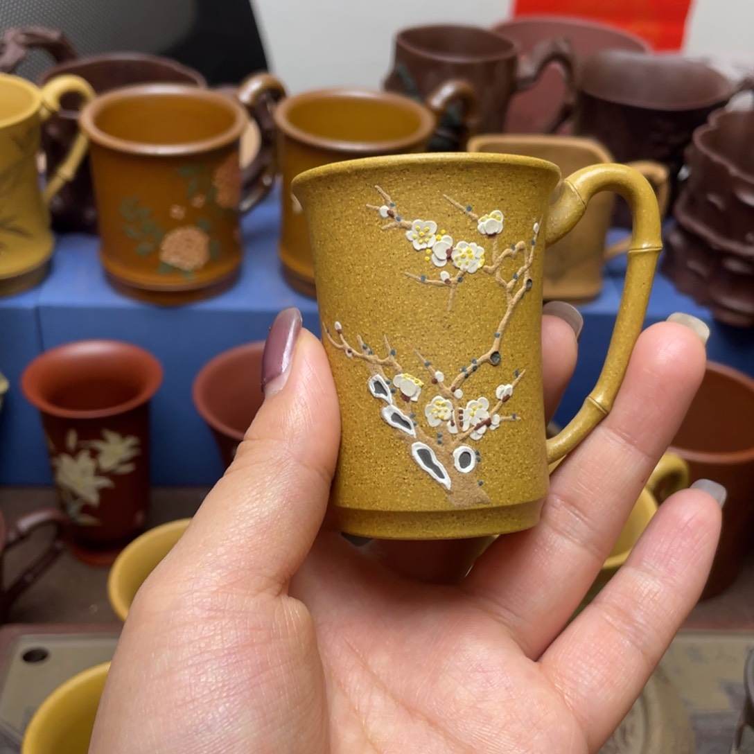 紫砂茶杯紫砂主人杯