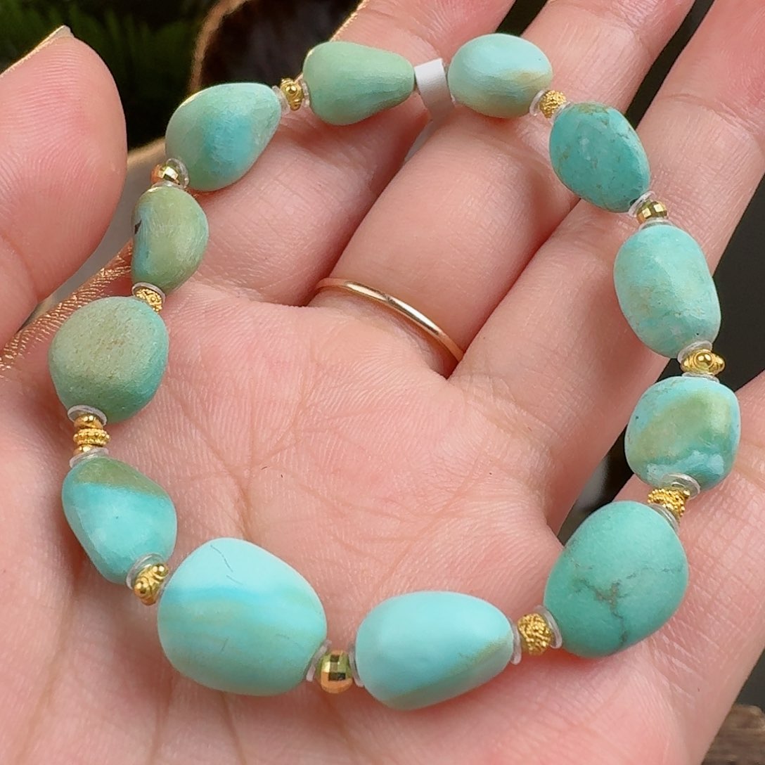 绿松石珠宝奇石未镶嵌