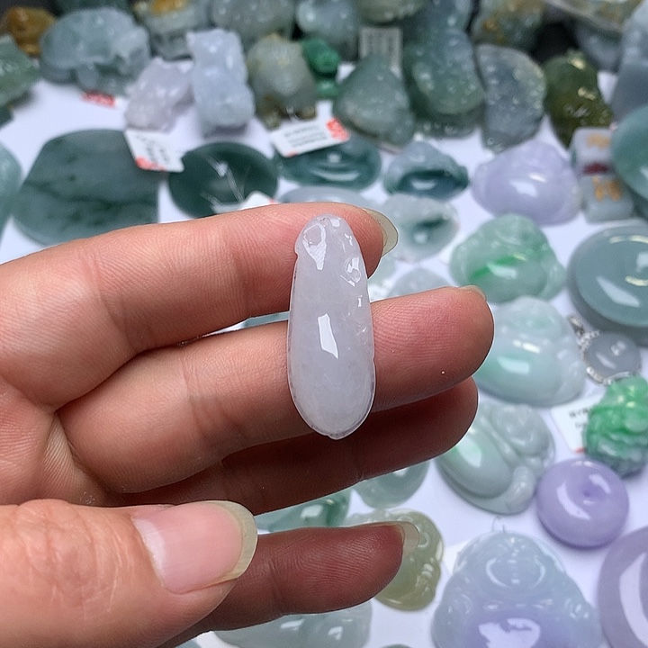 翡翠未镶嵌颈饰天然翡翠