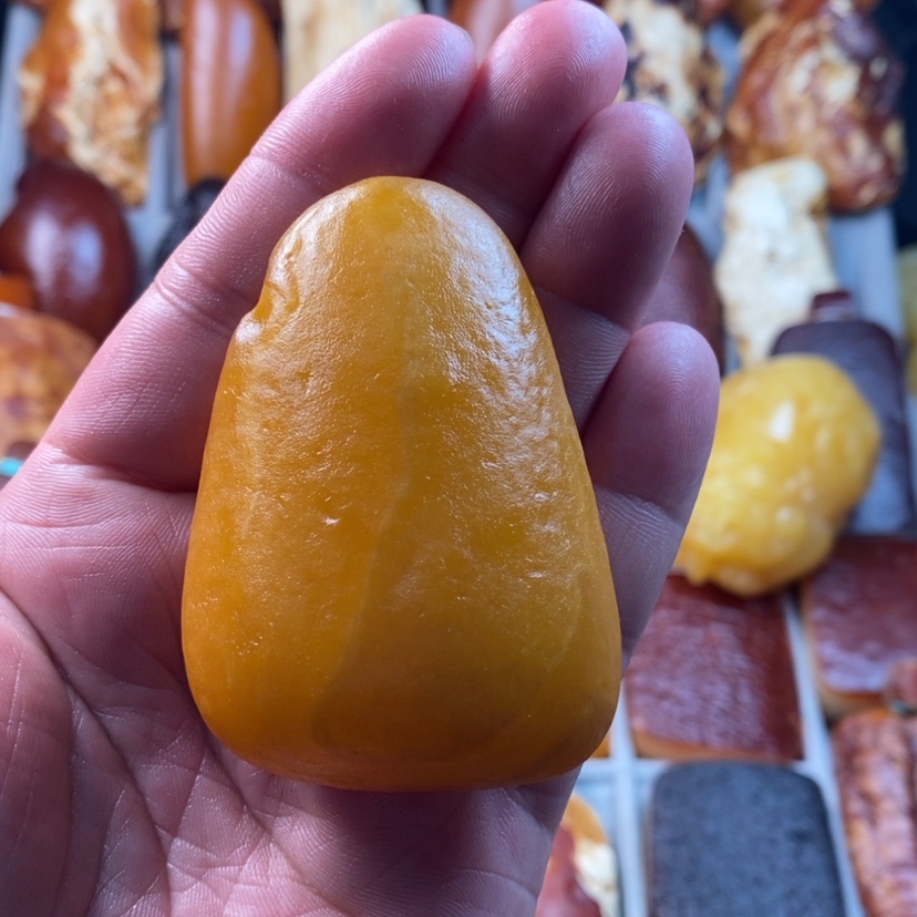 【闪购商品】定制琥珀裸石定制