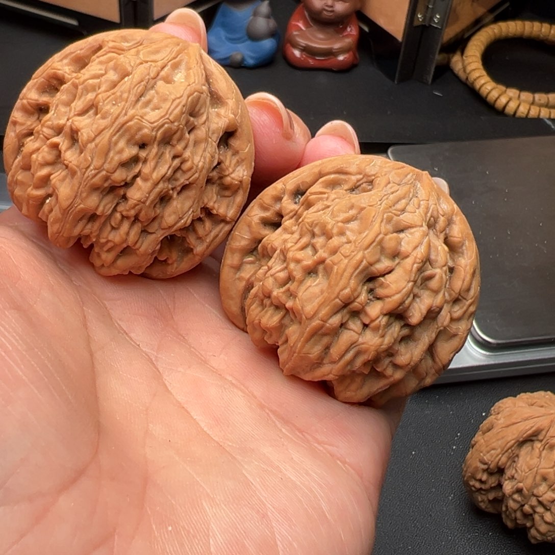 文玩核桃把件！**！虎头王42