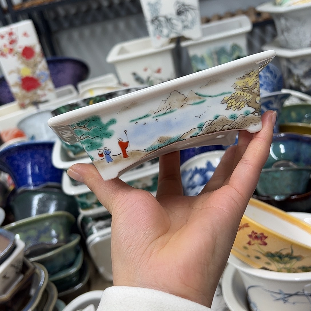 花盆紫砂772号瑕疵15/11/4.5cm