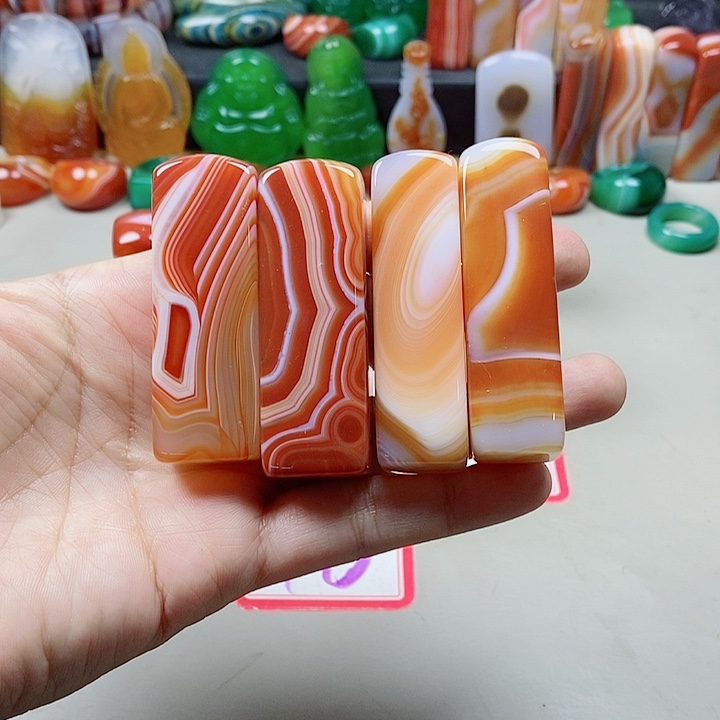 未镶嵌吊坠(不含链)玛瑙/玉髓欢*币