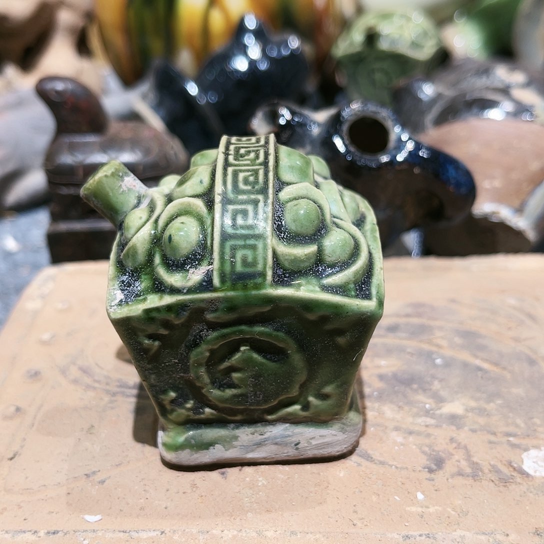 瓦当摆件茶台的一