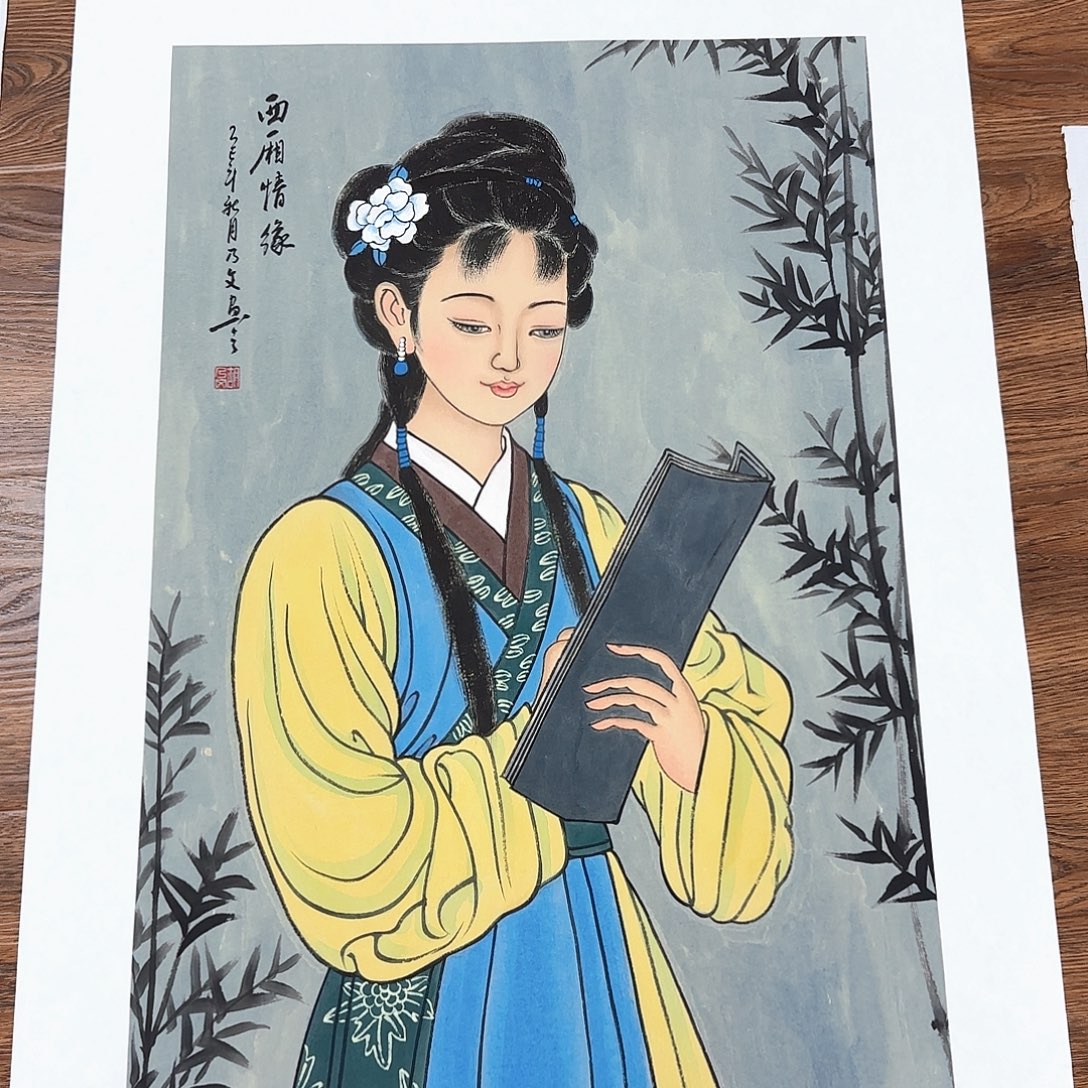 国画国画作品集一个