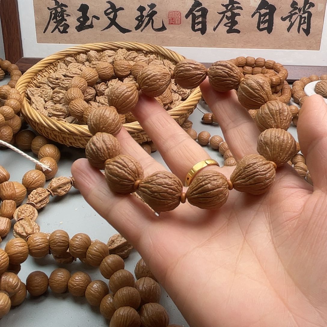 核桃用****5老树猴头单圈佛塔