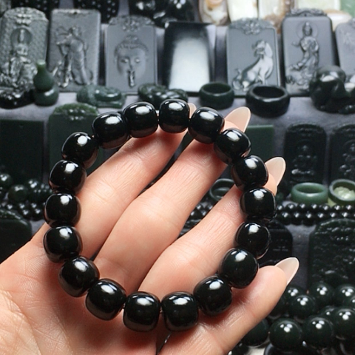 【闪购商品】和田玉手串未镶嵌