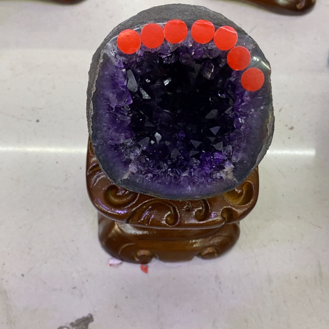 水晶摆件婷未镶嵌