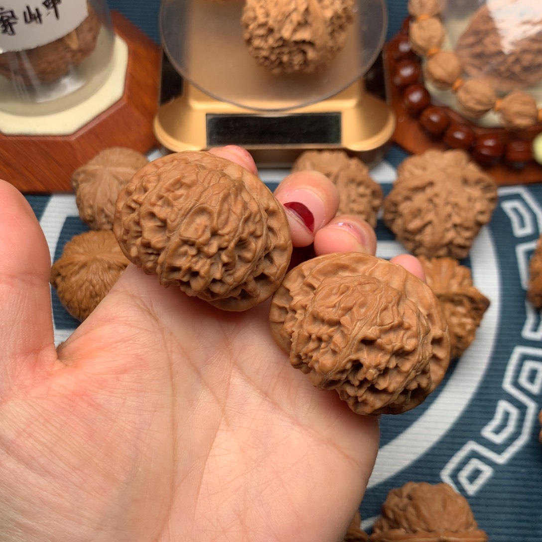 ˂***路把件文玩核桃宫灯43