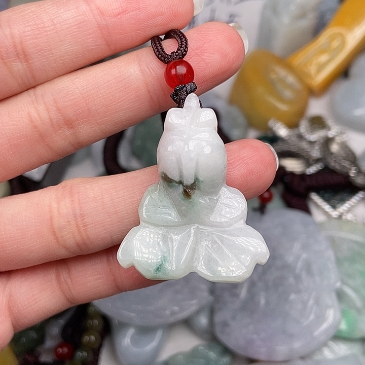 颈饰未镶嵌翡翠翡翠